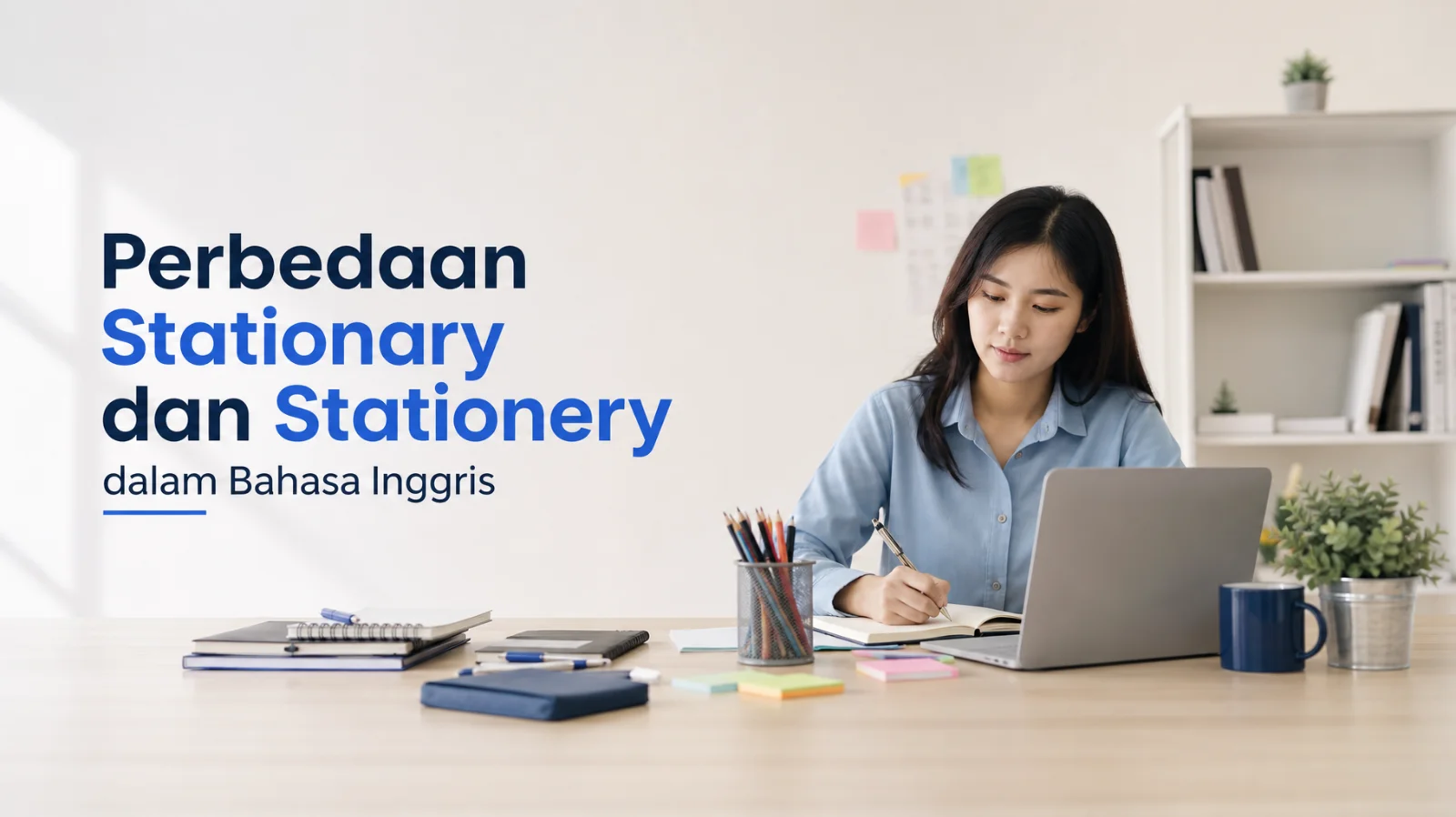Perbedaan Stationary dan Stationery dalam Bahasa Inggris