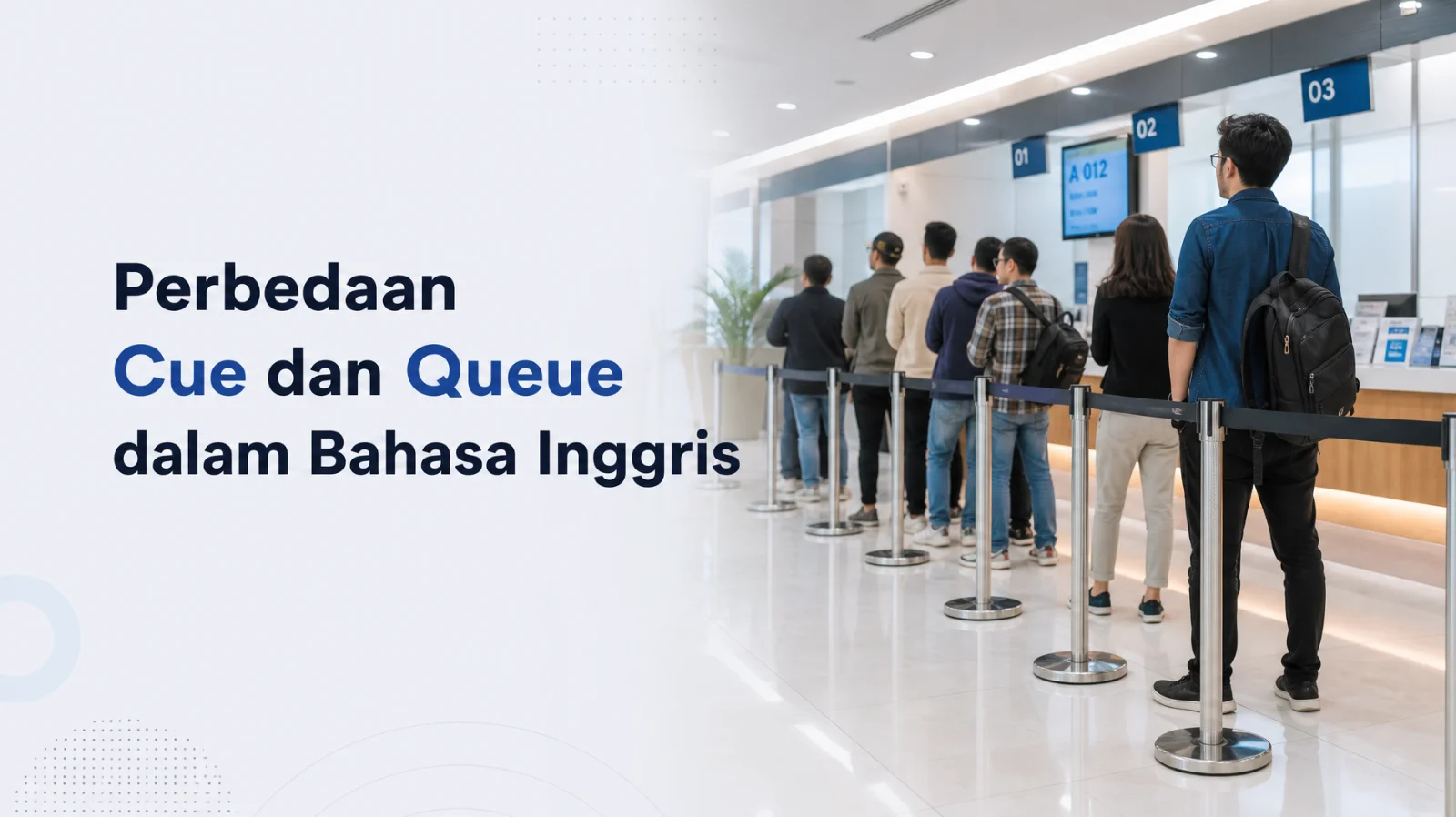 Perbedaan Cue dan Queue dalam Bahasa Inggris