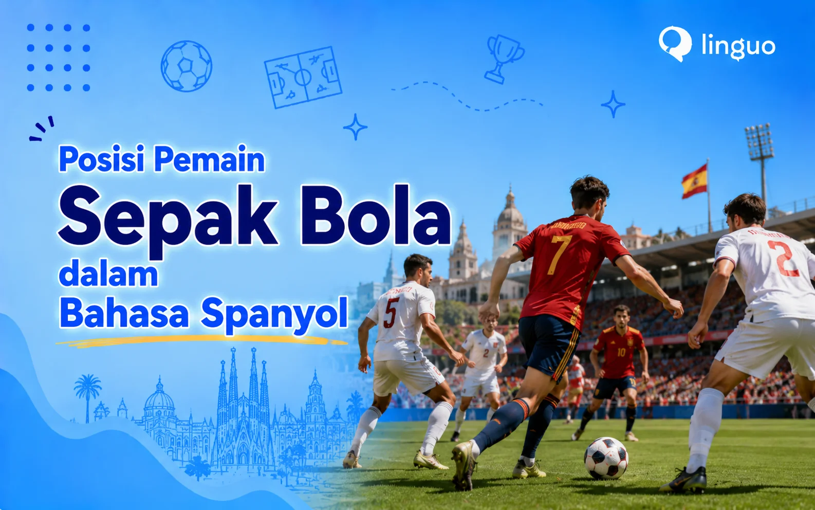 Posisi Pemain Sepak Bola dalam Bahasa Spanyol