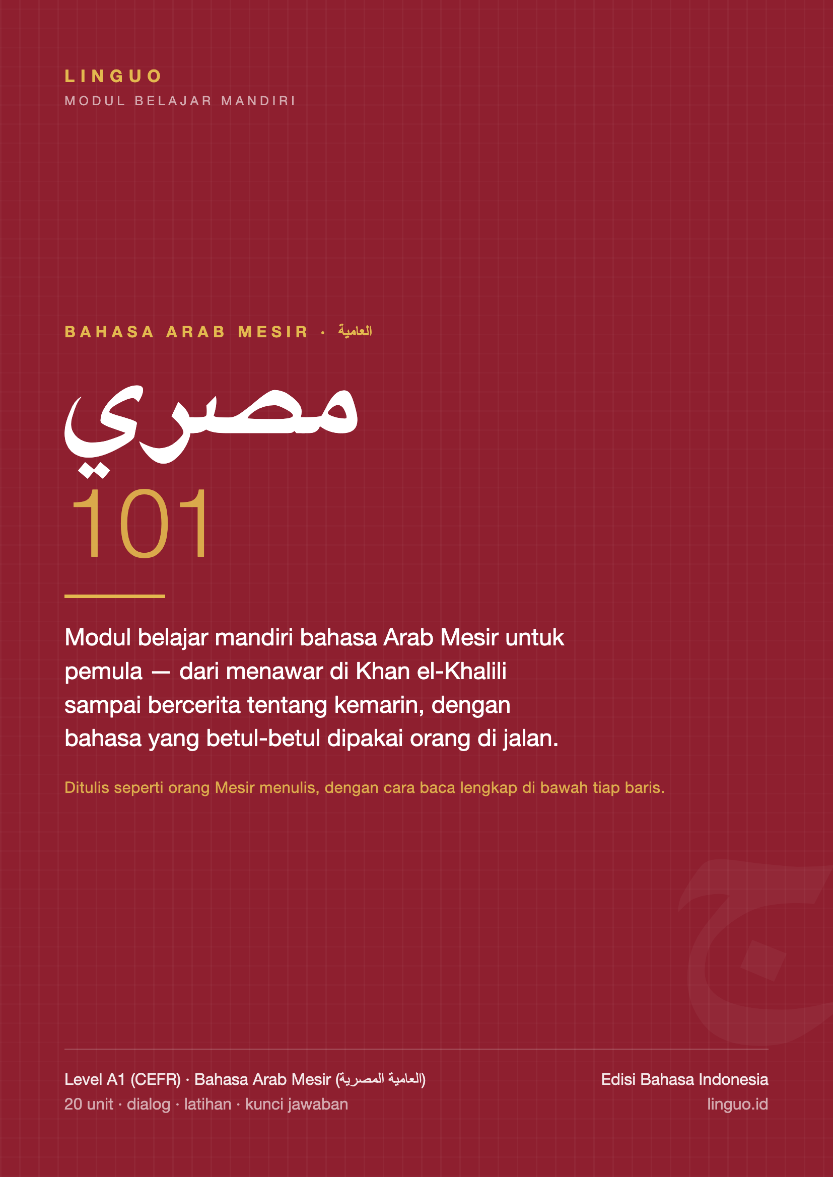 Egyptian Arabic 101 - A1